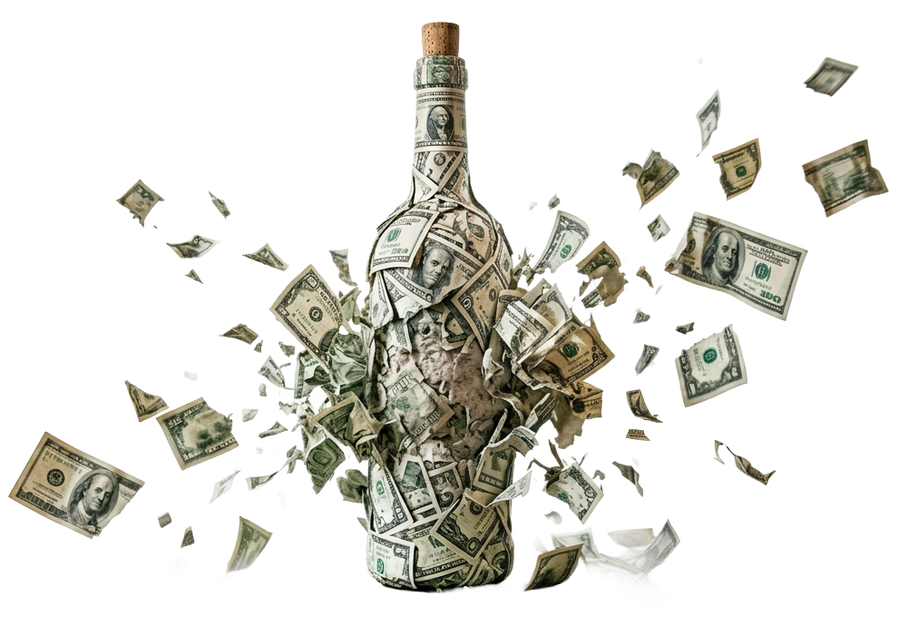 Save 30% on your packaging costs with pouches compared to traditional glass bottles.